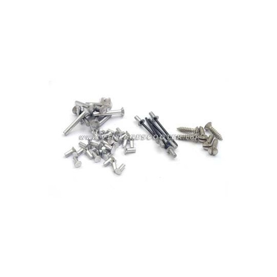 Kit de rivets a frapper pour baguettes de sol Vespa ACMA 1950-52